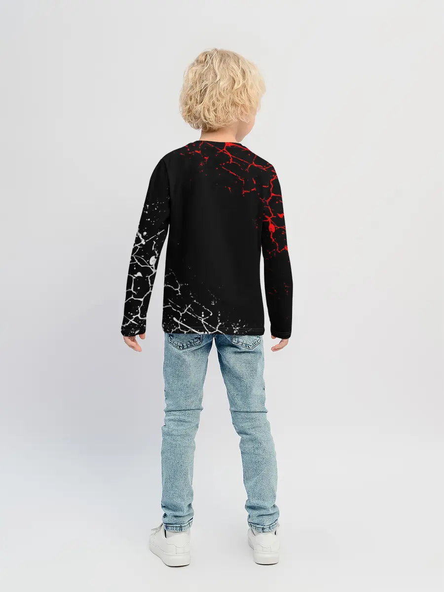 Детский лонгслив / Кулаки Сайтамы