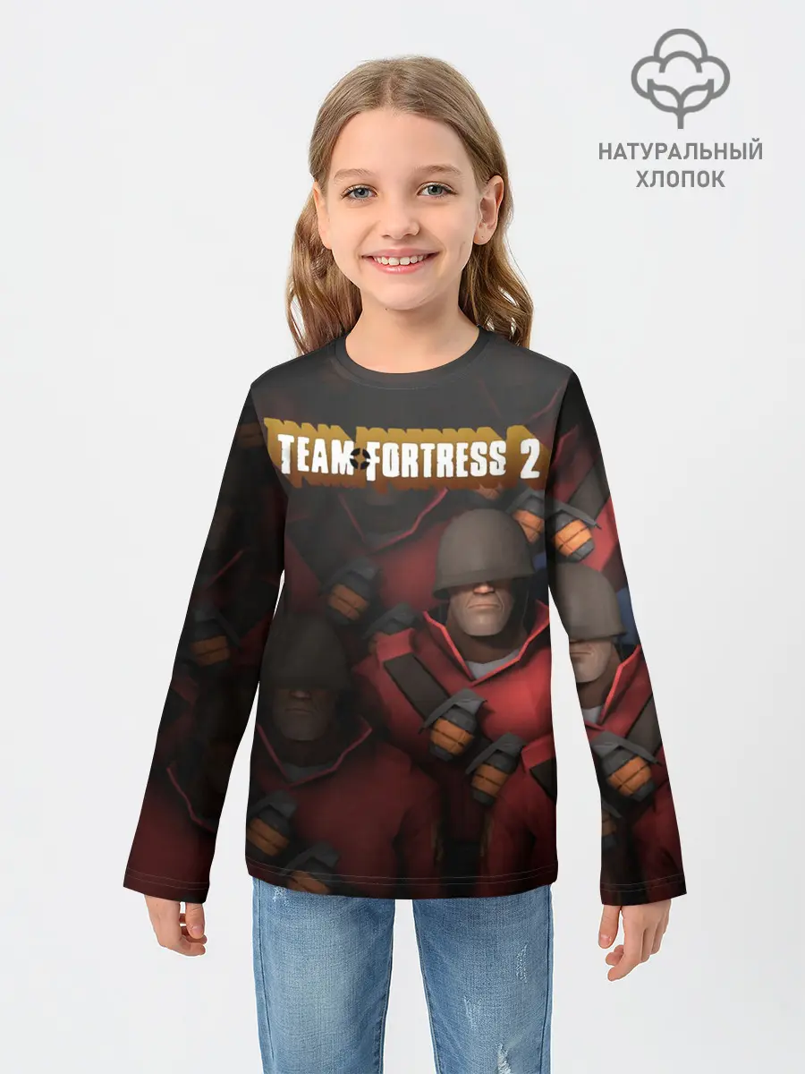 Детский лонгслив / Team Fortress