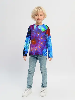 Детский лонгслив / Иллюзия