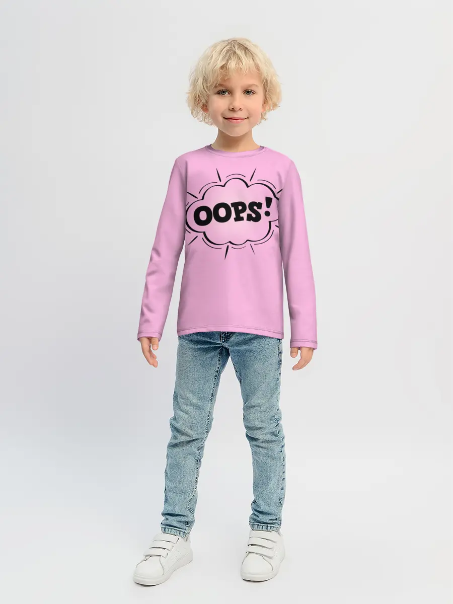 Детский лонгслив / OOPS