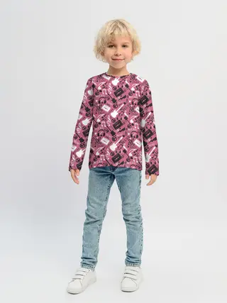 Детский лонгслив / Музыка