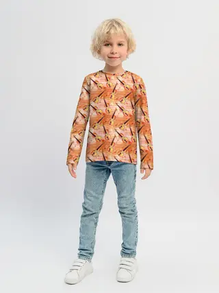 Детский лонгслив / Скрипач