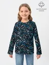 Детский лонгслив / Ноты