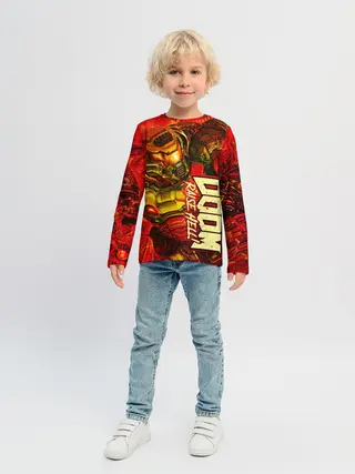 Детский лонгслив / DOOM Eternal