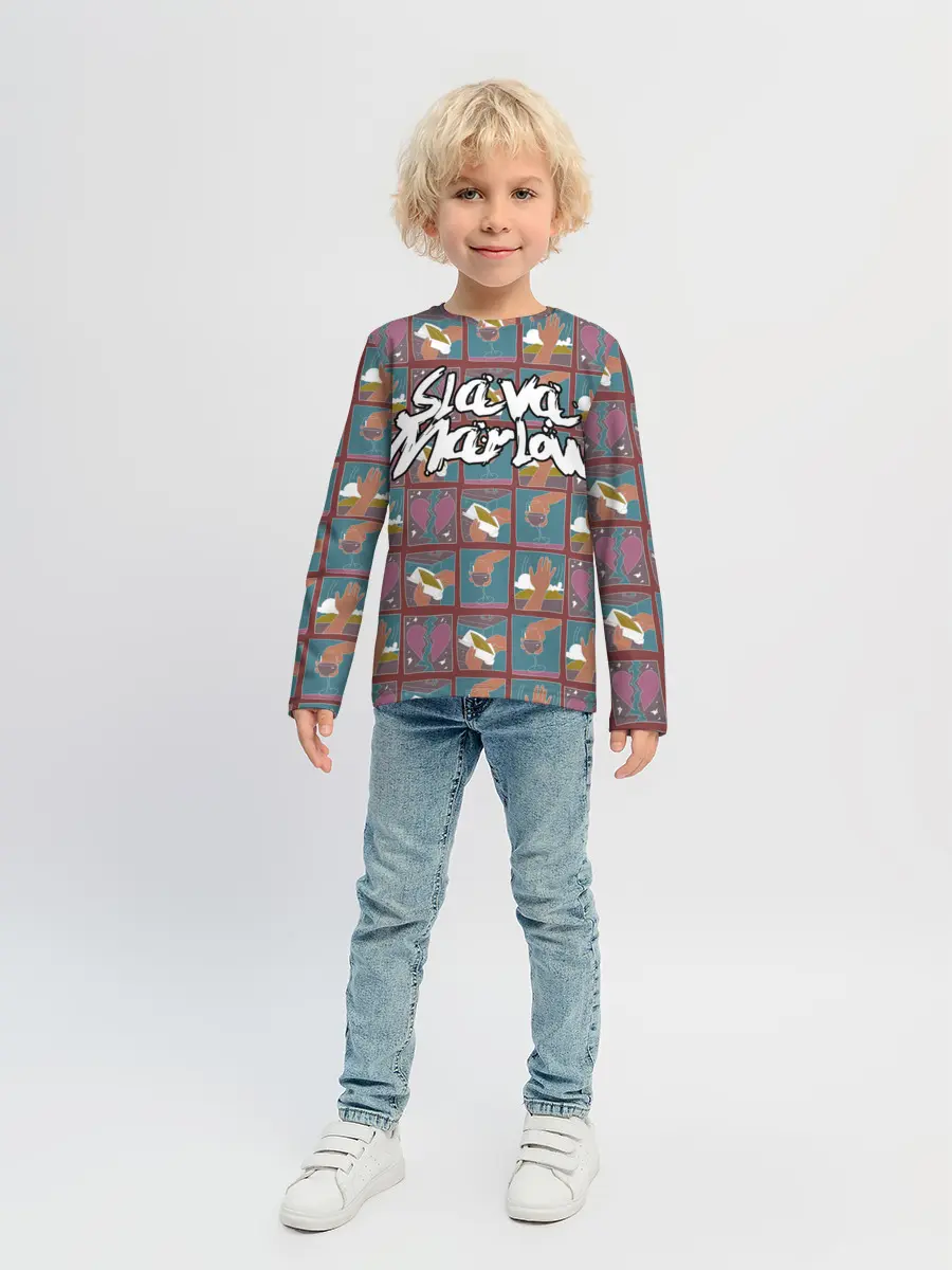 Детский лонгслив / SLAVA MARLOW