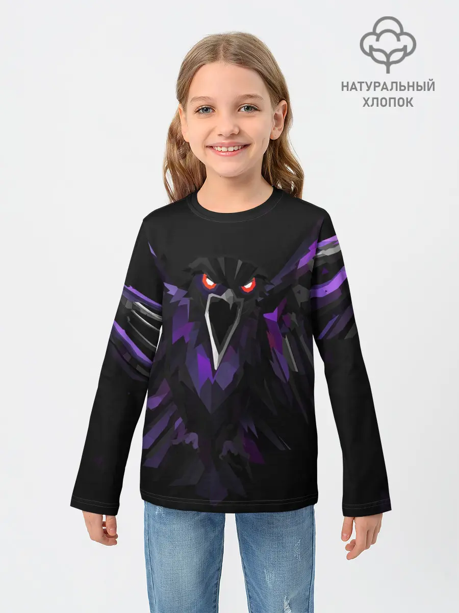 Детский лонгслив / Ястреб