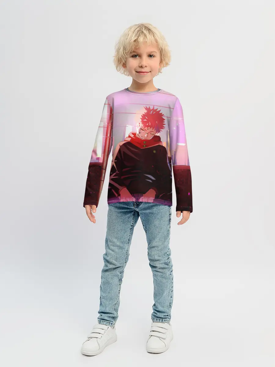 Детский лонгслив / JUJUTSU KAISEN | МАГИЧЕСКАЯ БИ