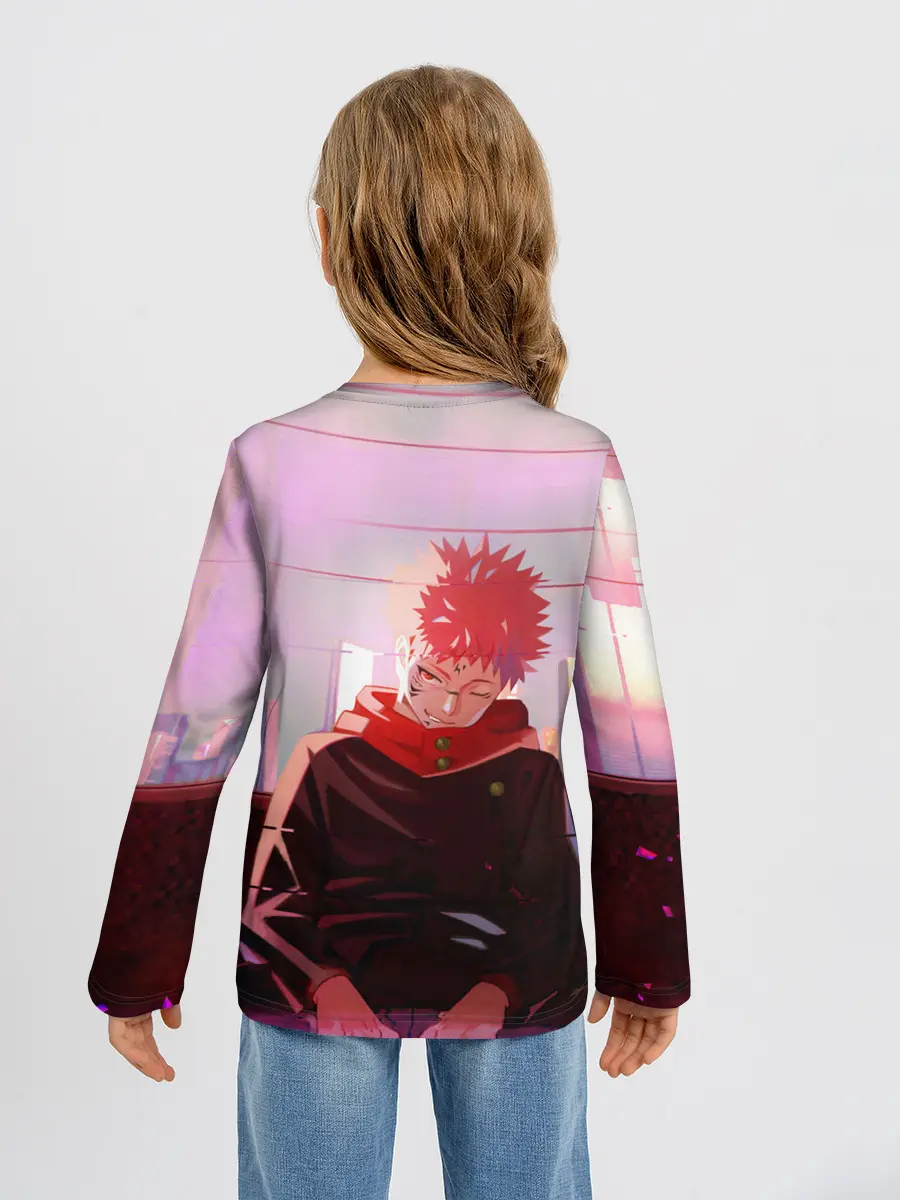 Детский лонгслив / JUJUTSU KAISEN | МАГИЧЕСКАЯ БИ