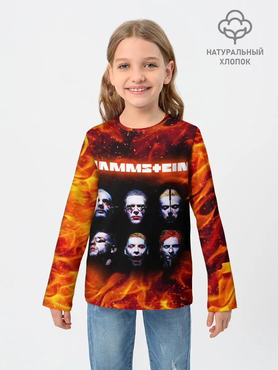 Детский лонгслив / RAMMSTEIN