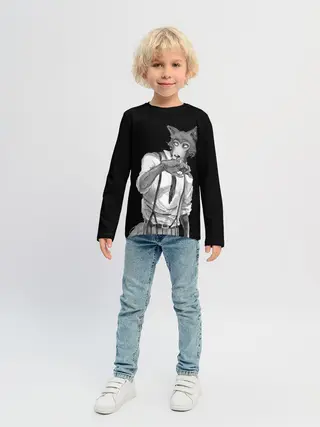 Детский лонгслив / Выдающиеся звери | Легоси