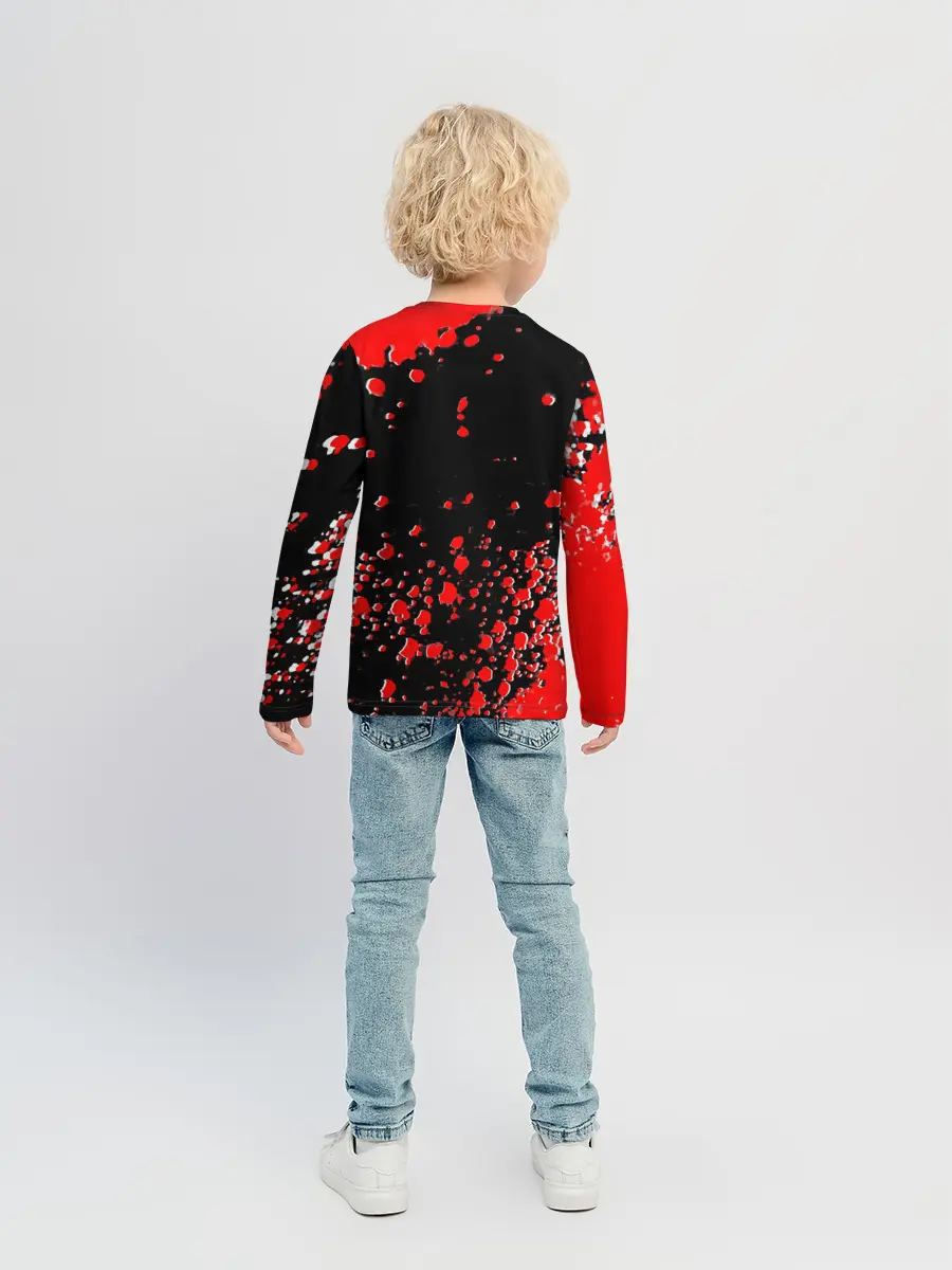 Детский лонгслив / я зомби