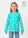 Детский лонгслив / Морские моллюски