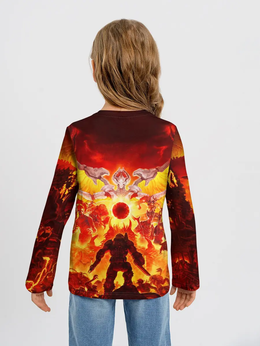 Детский лонгслив / DOOM