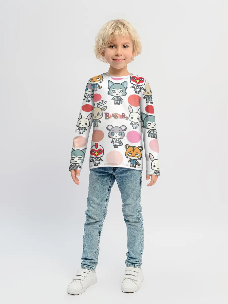 Детский лонгслив / BEASTARS | CHIBI