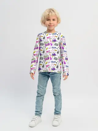 Детский лонгслив / Рок