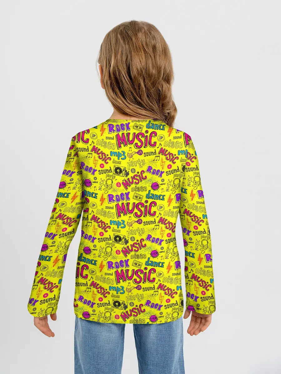 Детский лонгслив / Rock