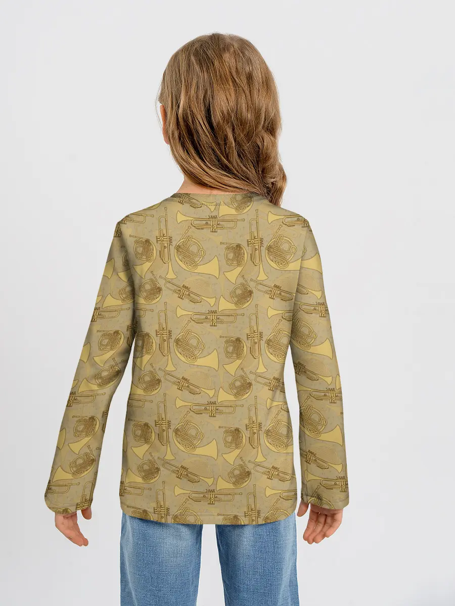 Детский лонгслив / Джаз