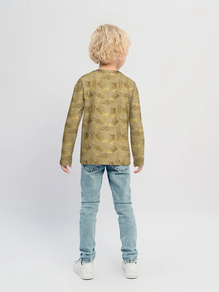 Детский лонгслив / Джаз