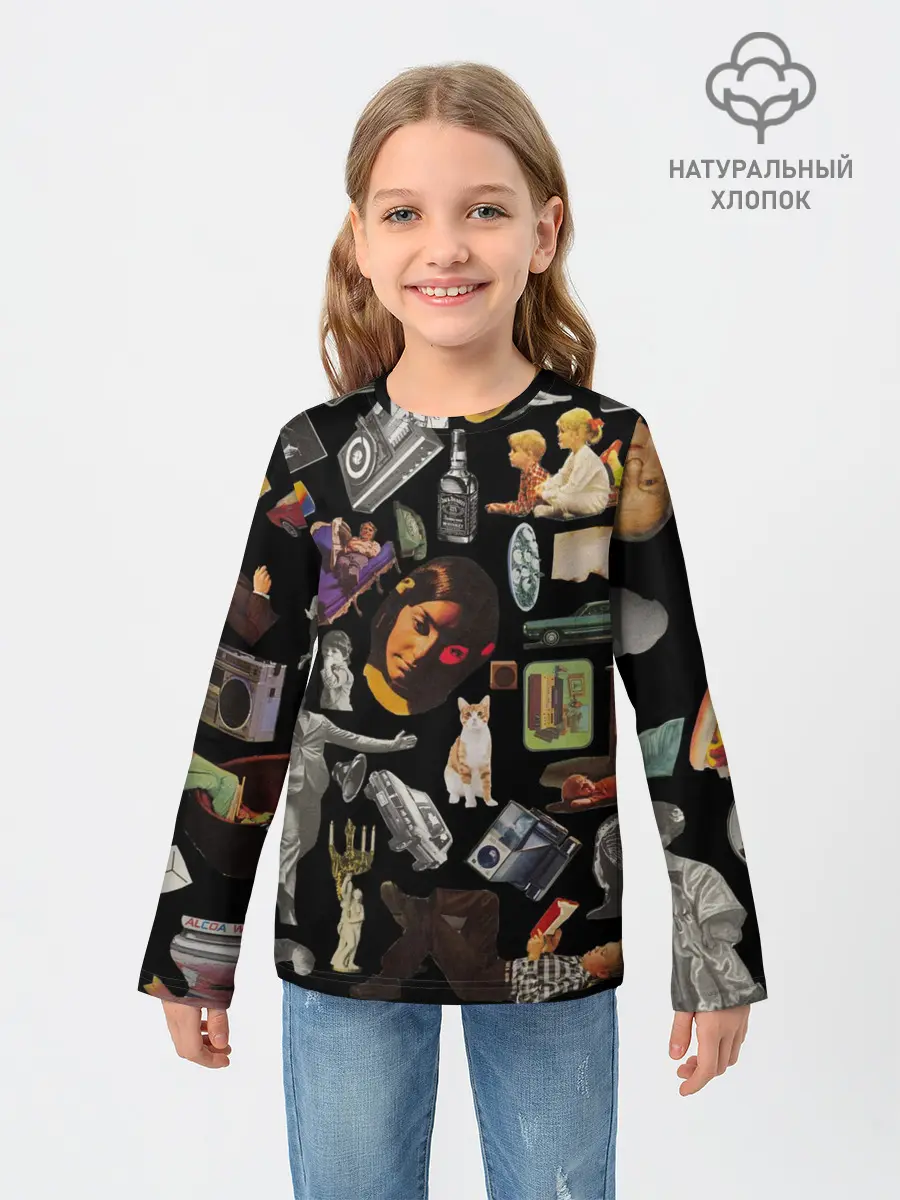 Детский лонгслив / РЕТРО