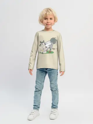 Детский лонгслив / Ты очень странный!