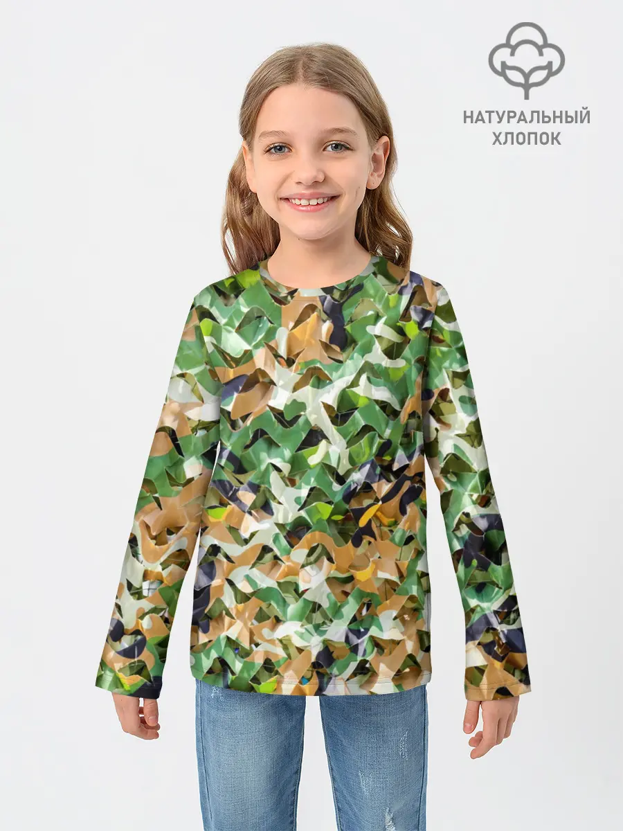 Детский лонгслив / Пейнтбол