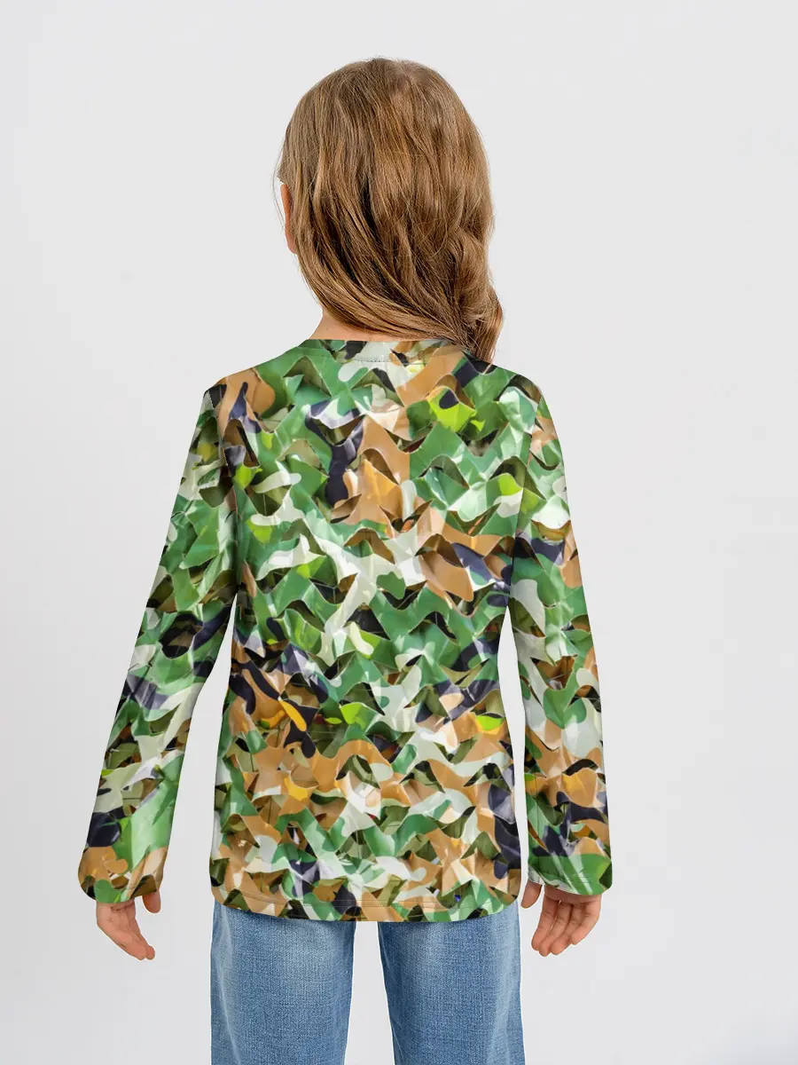 Детский лонгслив / Пейнтбол