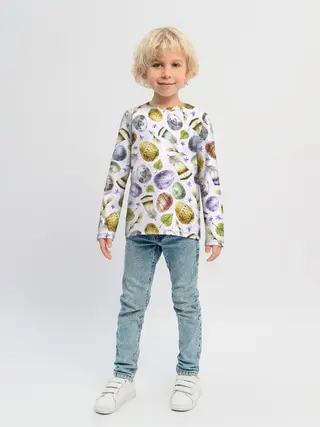 Детский лонгслив / Пасха