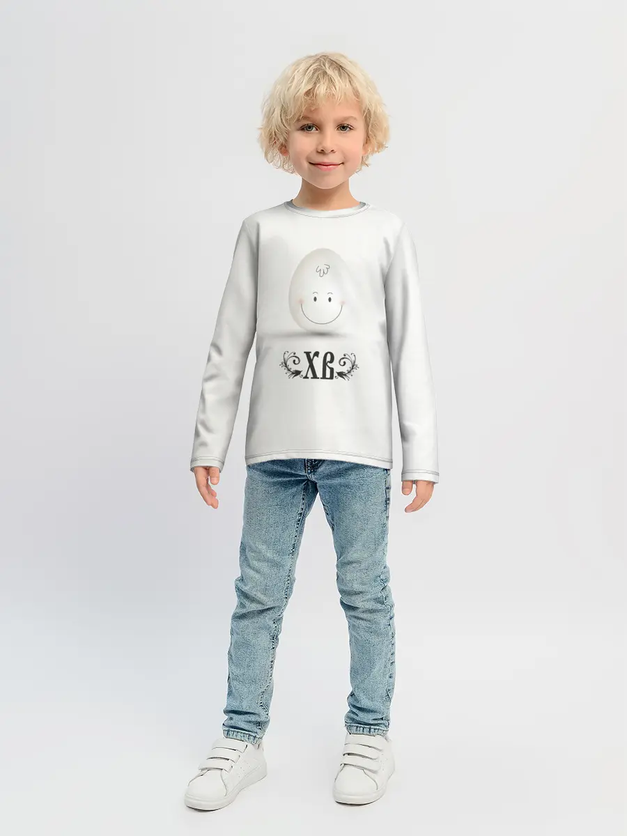 Детский лонгслив / Пасха