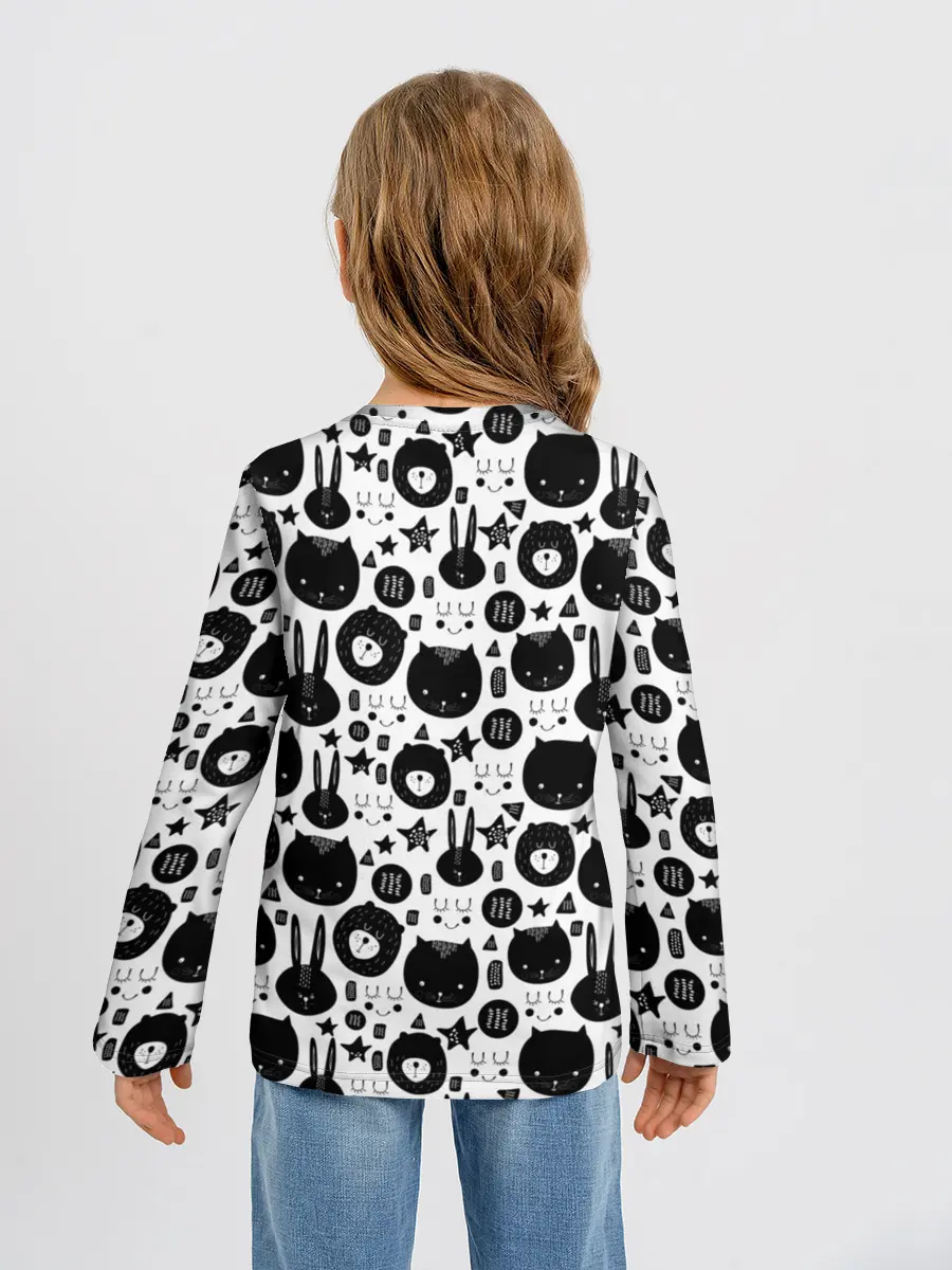 Детский лонгслив / Мультяшки