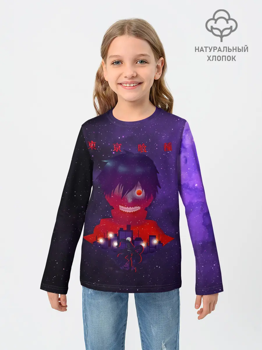 Детский лонгслив / Канеки над Токио