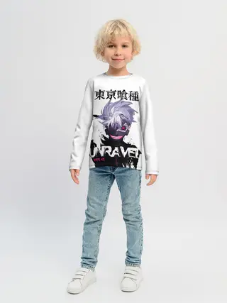 Детский лонгслив / UNRAVEL VER KL Tokyo Ghoul