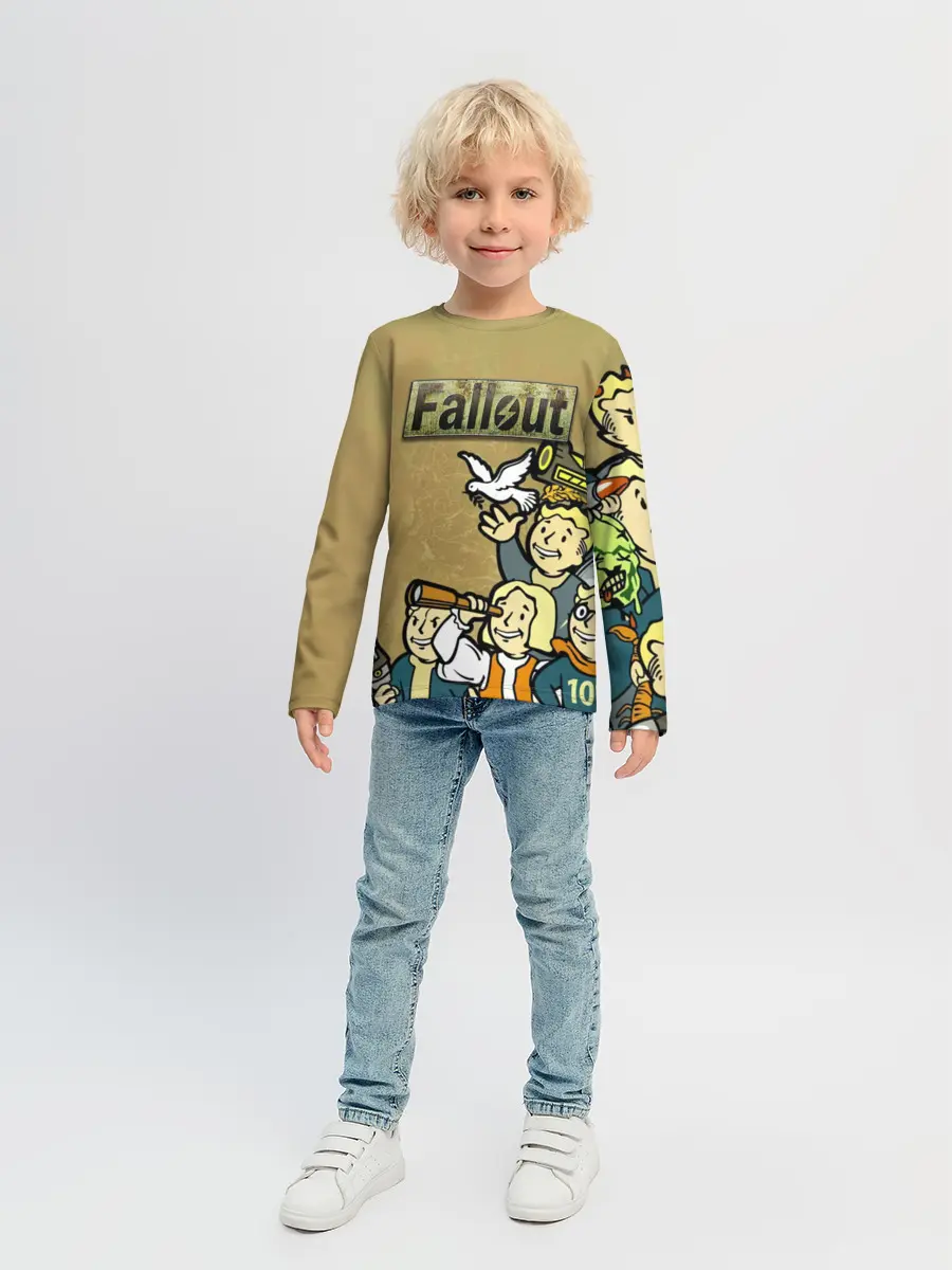 Детский лонгслив / Волтбои