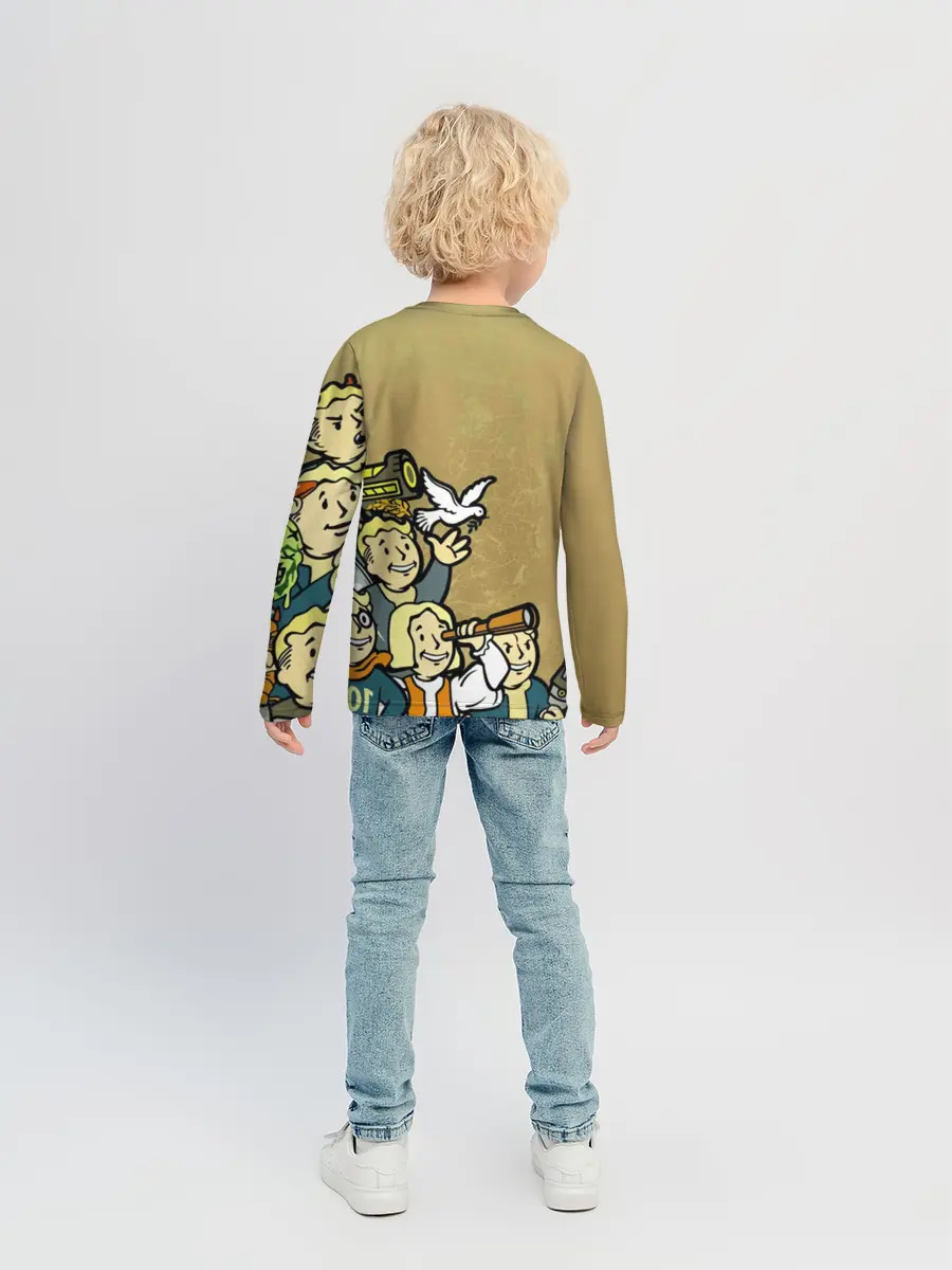 Детский лонгслив / Волтбои