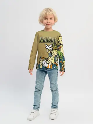 Детский лонгслив / Волтбои