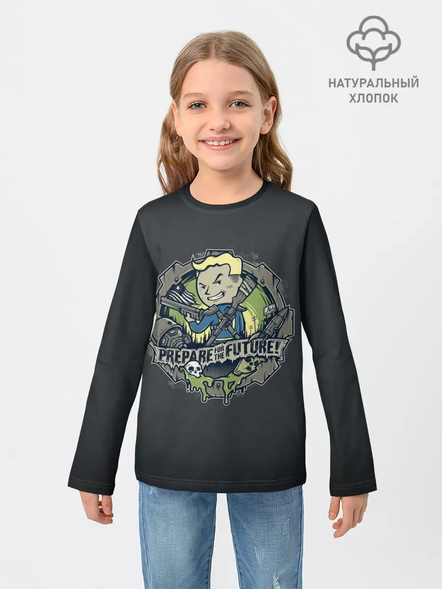 Детский лонгслив / Voultboy