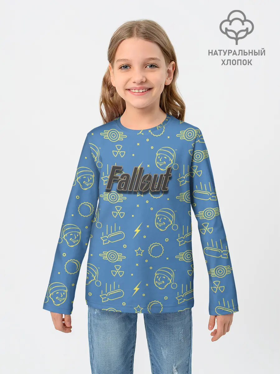 Детский лонгслив / Фаллаут Арт
