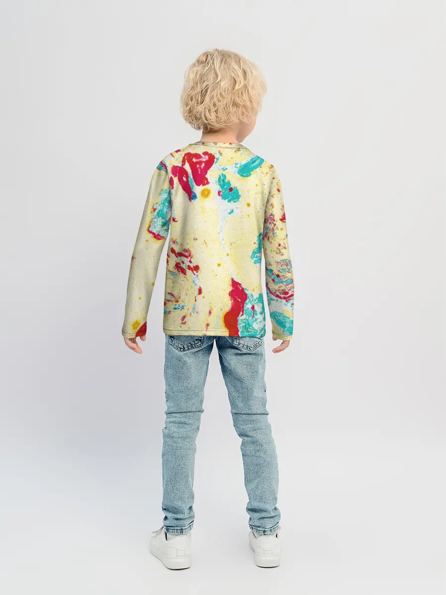 Детский лонгслив / Текстура