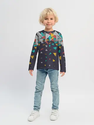 Детский лонгслив / Самолётики