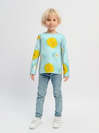 Детский лонгслив / Одуванчики / Dandelions