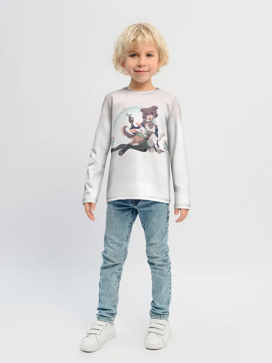 Детский лонгслив / Джуно и Хару