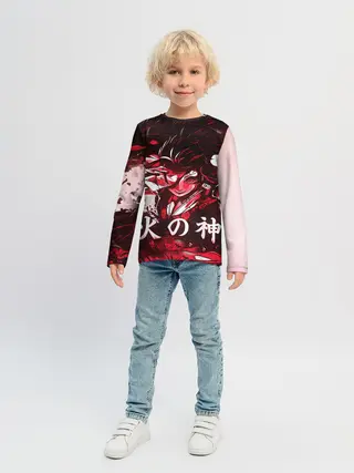 Детский лонгслив / КЛИНОК РАССЕКАЮЩИЙ ДЕМОНОВ
