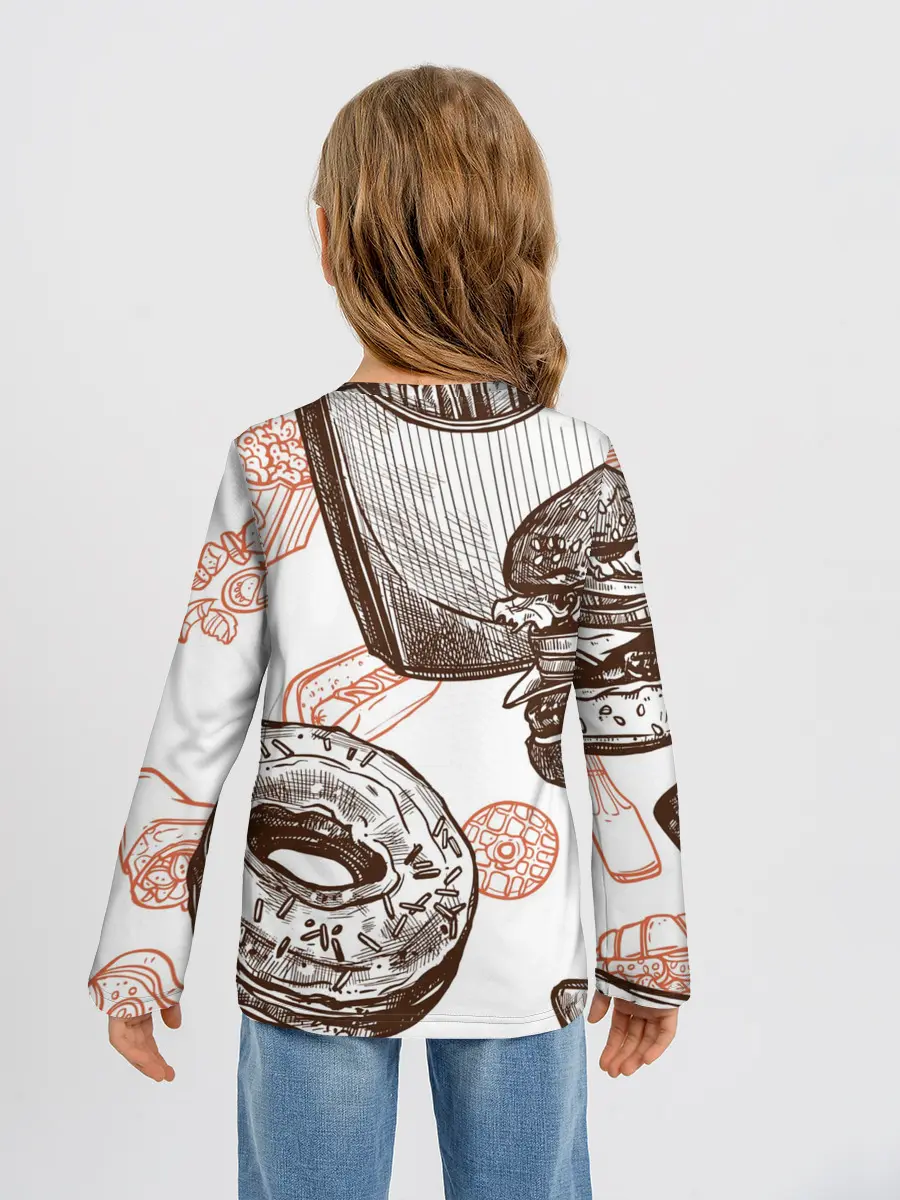 Детский лонгслив / Вкусности