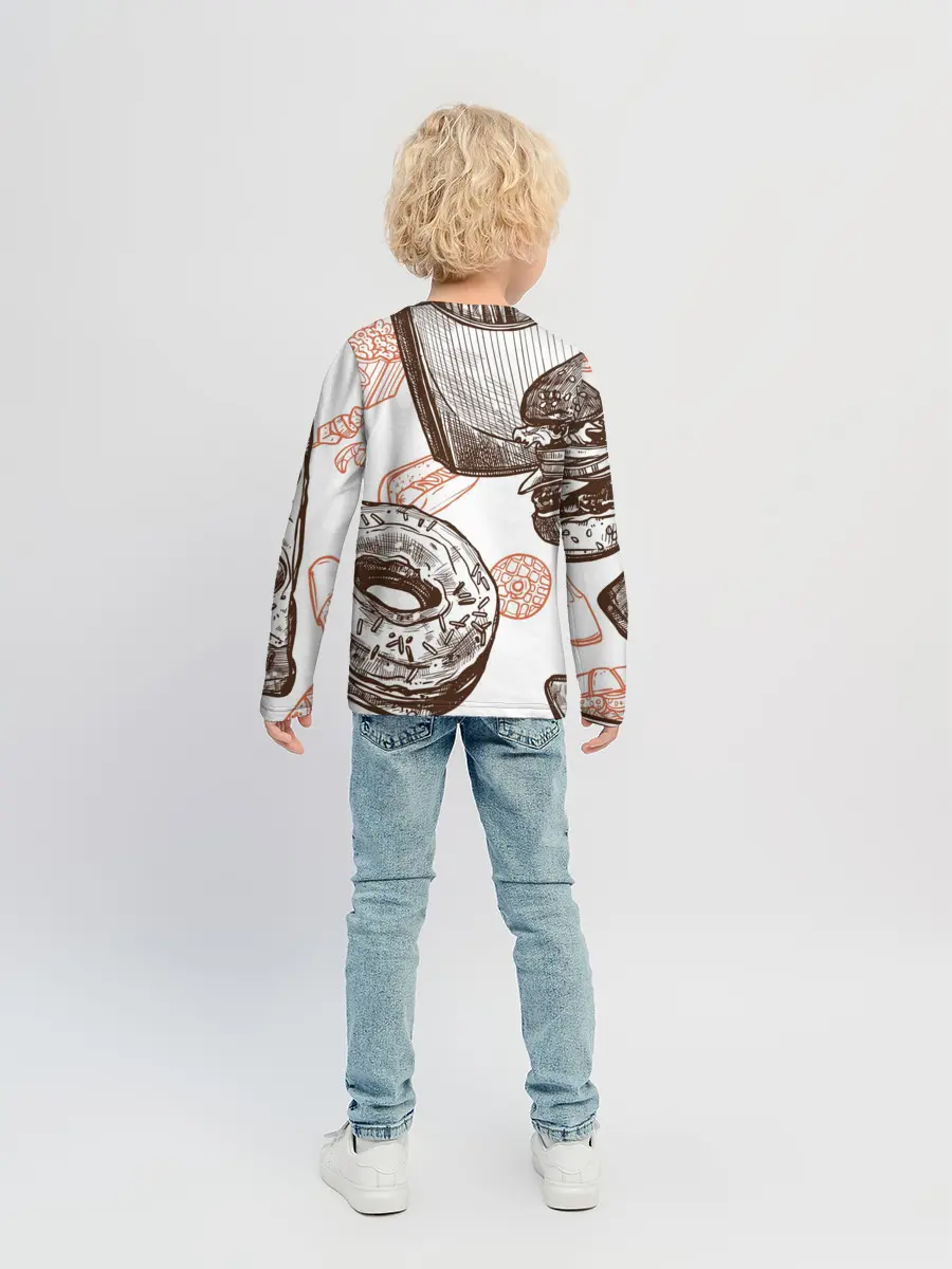 Детский лонгслив / Вкусности