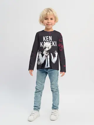 Детский лонгслив / Ken Kaneki | Tokyo Ghoul