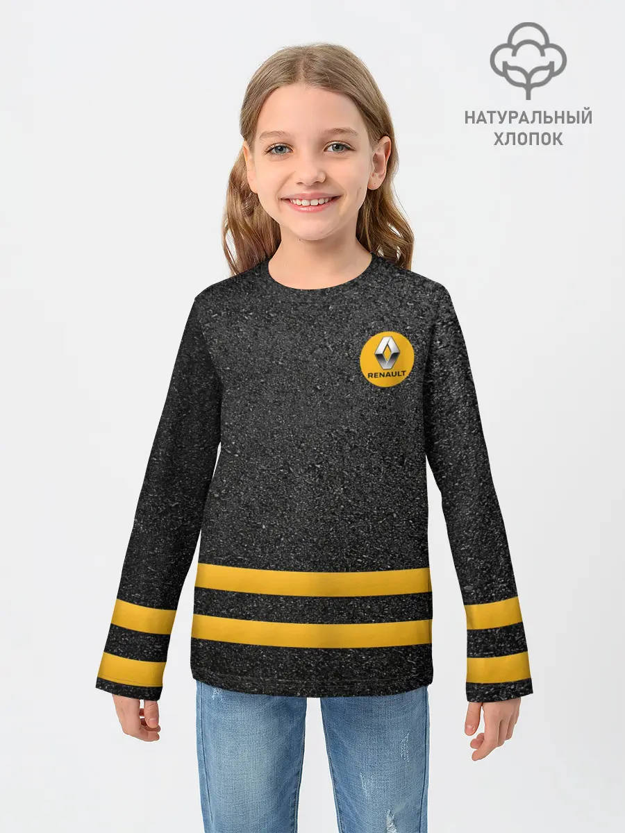 Детский лонгслив / Renault | Passion for life