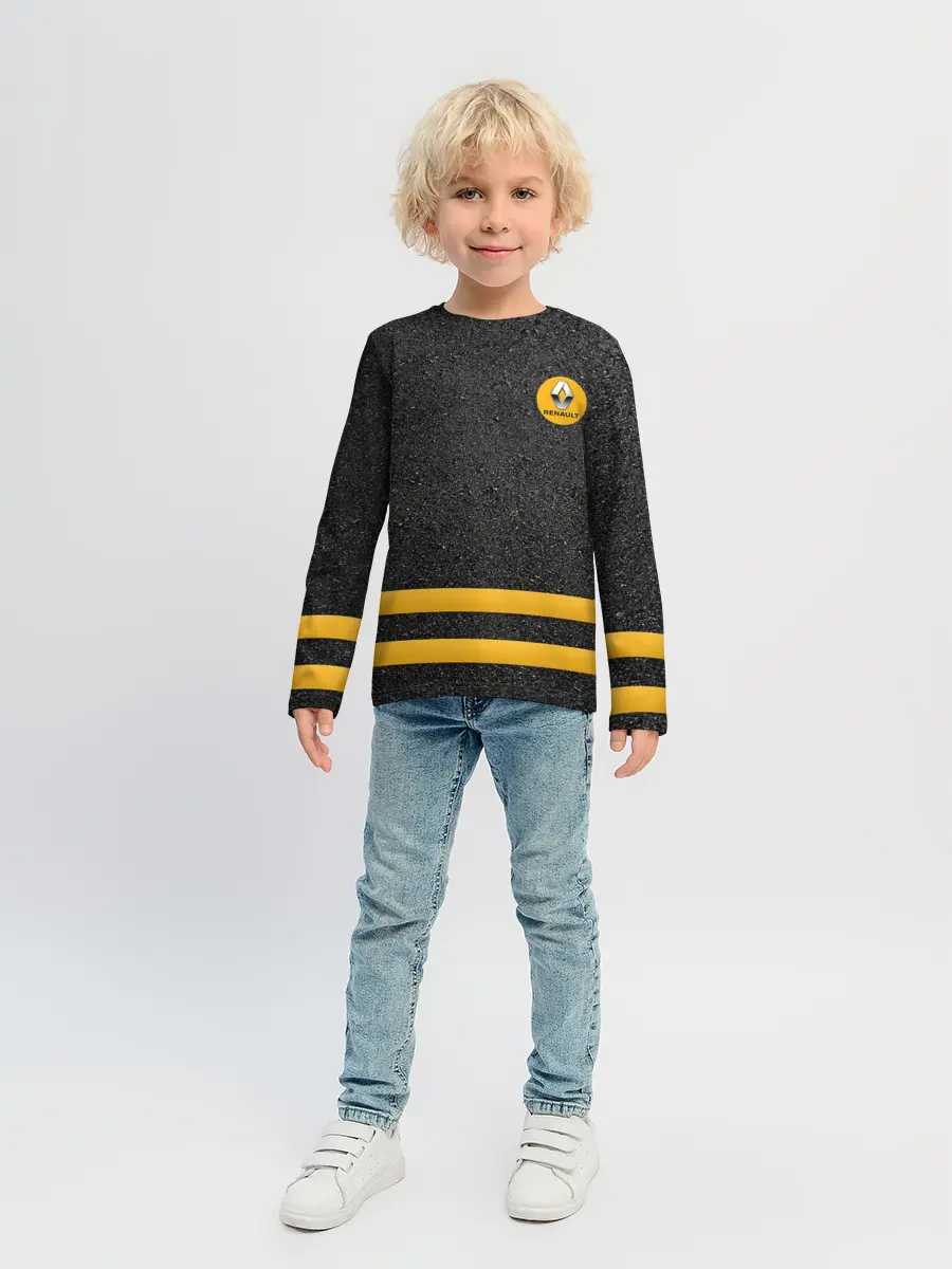 Детский лонгслив / Renault | Passion for life