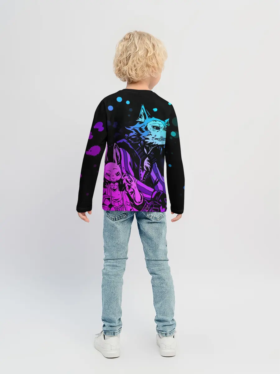 Детский лонгслив / BEASTARS, Легоши и Хару