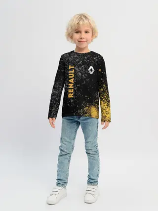 Детский лонгслив / Renault | Брызги