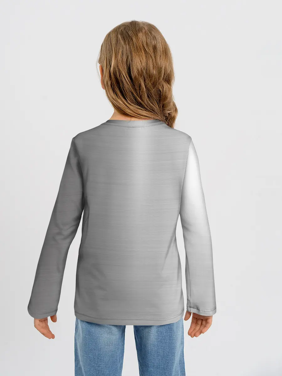 Детский лонгслив / Renault | Сталь