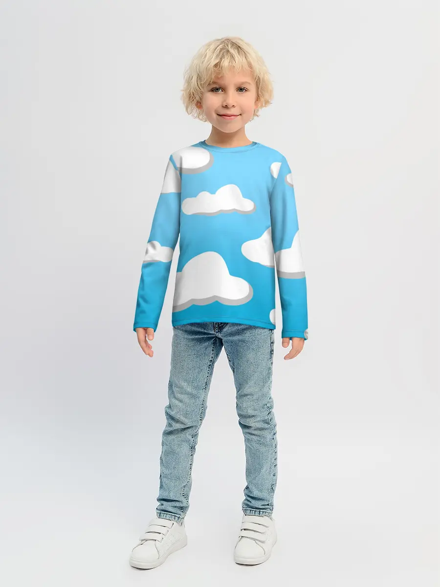 Детский лонгслив / Небо